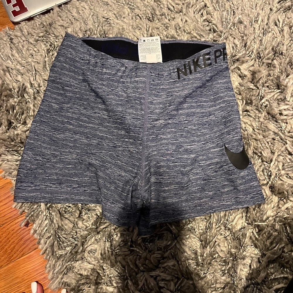 Blue size small nike pros